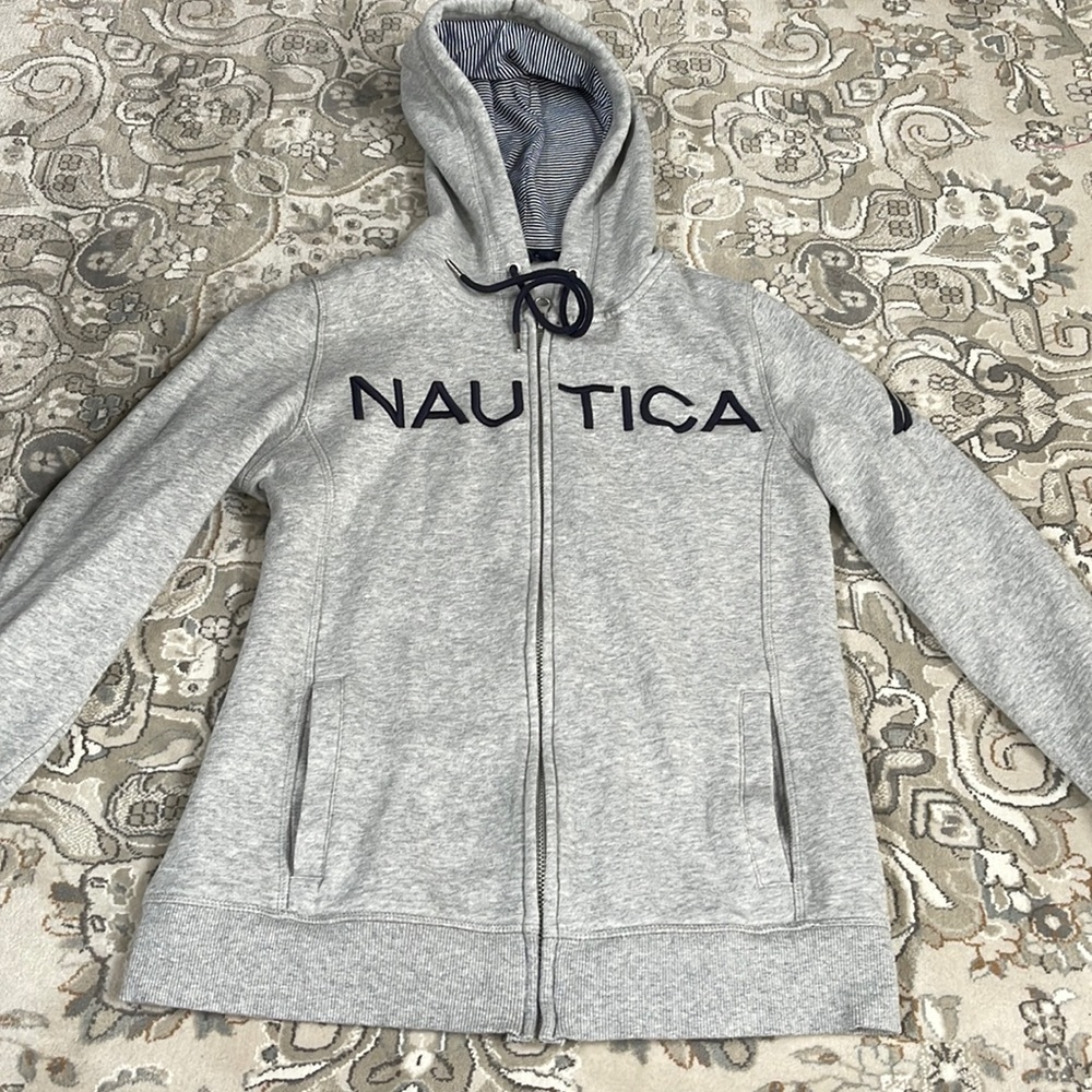 NAUTICA Gray Zip up Size S Women’s